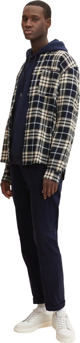 TOM TAILOR Relaxed Checked Shirt Heren Overhemd - Maat L 5 TOM TAILOR Relaxed Checked Shirt Heren Overhemd - Maat L - Afbeelding 3