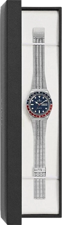 Timex Q Reissue TW2T80700 Horloge - Staal - Zilverkleurig - Ø 38 Mm -Casio Verkoop 330x1200