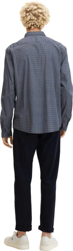 TOM TAILOR Fitted Printed Shirt Heren Overhemd - Maat XL -Casio Verkoop 349x1200 1
