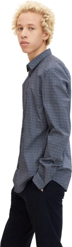 TOM TAILOR Fitted Printed Shirt Heren Overhemd - Maat XL -Casio Verkoop 352x1200 1