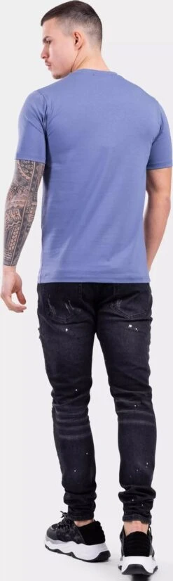 Malelions Lifestyle T-Shirt Senior Stone Blue -Casio Verkoop 359x1200