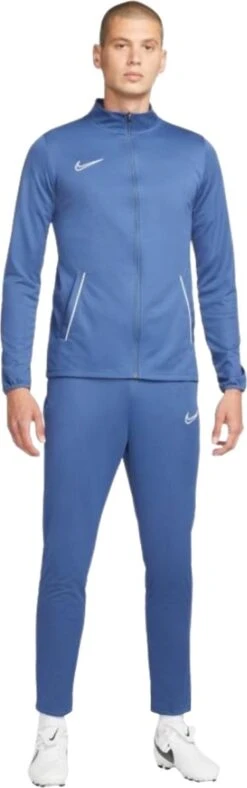 Nike Dri-Fit Academy 21 Tracksuit CW6131-411, Mannen, Blauw, Trainingspak, Maat: L