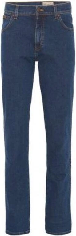Wrangler Texas Medium Stretch Darkstone Heren Regular Fit Jeans - Donkerblauw - Maat 32/32 -Casio Verkoop 389x1200 3