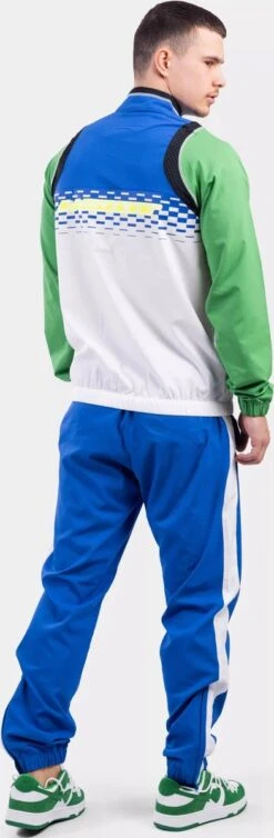 Lacoste Sport X Medvedev Trainingspak Senior Blue/White/Green -Casio Verkoop 393x1200
