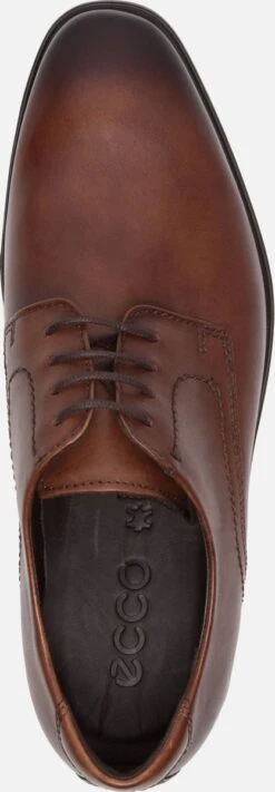 ECCO Melbourne Heren Veterschoen - Cognac - Maat 45 -Casio Verkoop 417x1200 6
