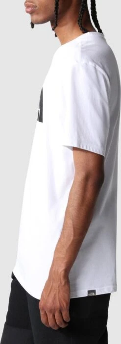 The North Face S/s Easy Tee - Eu Outdoorshirt Heren - TNF White -Casio Verkoop 422x1200 6