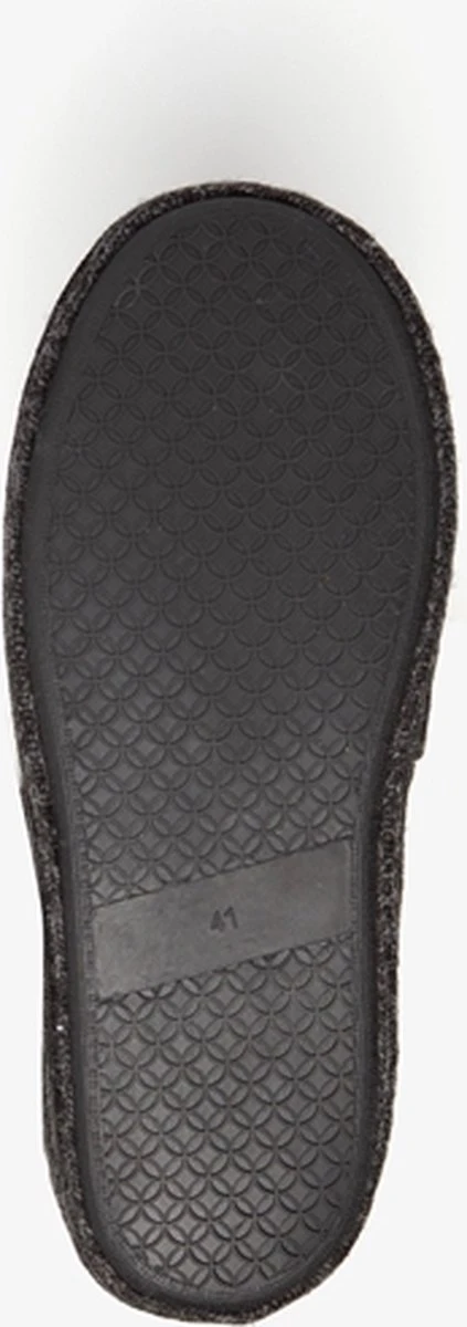 Thu!s Heren Sloffen - Zwart - Maat 43 - Pantoffels 4 Thu!s Heren Sloffen - Zwart - Maat 43 - Pantoffels - Afbeelding 2