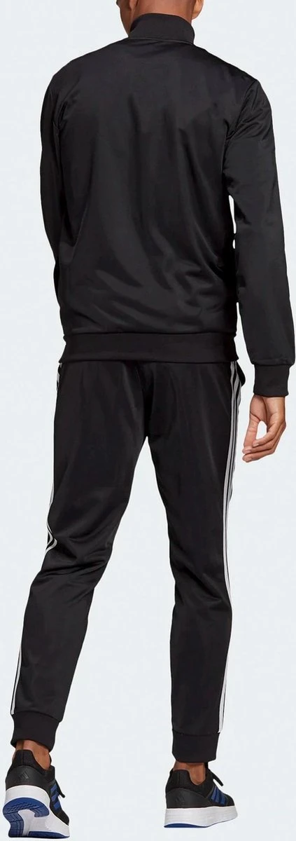 Adidas Primegreen Essentials 3-stripes Trainingspak Trainingspak - Maat S - Mannen - Zwart/wit 4 Adidas Primegreen Essentials 3-stripes Trainingspak Trainingspak - Maat S - Mannen - Zwart/wit - Afbeelding 2