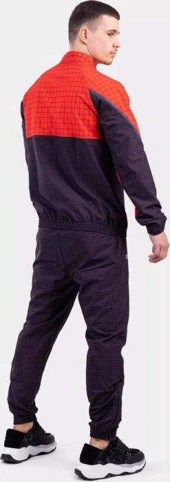 Lacoste Sport X Djokovic Trainingspak Senior Red/Navy -Casio Verkoop 424x1200 1