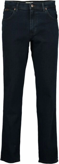 Wrangler Texas Low Stretch Blue Black Heren Regular Fit Jeans - Donkerblauw/Zwart - Maat 34/34 -Casio Verkoop 433x1200 11