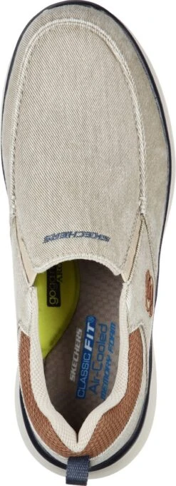 Skechers Delson 2.0 Heren Instappers - Sand - Maat 46 -Casio Verkoop 435x1200 4