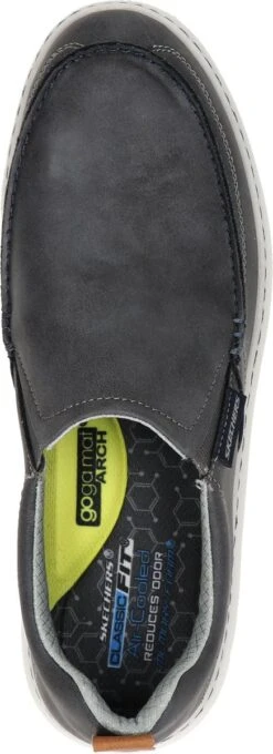 Skechers Pertola Heren Instapschoen - Blauw - Maat 44