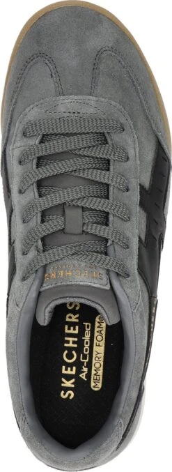 Skechers Zinger-Manchego Sneakers Grijs Suede - Heren - Maat 43 -Casio Verkoop 438x1200 10