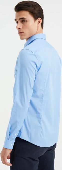 WE Fashion Heren Slim Fit Overhemd Met Stretch - Maat L -Casio Verkoop 438x1200 16