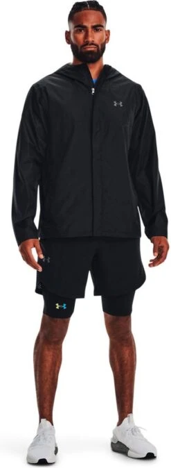 UNDER ARMOUR Cloudstrike 2.0 Jasje Heren - Black / Pitch Gray - S -Casio Verkoop 440x1200