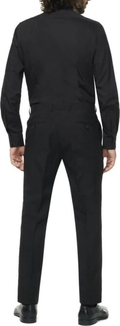 OppoSuits Black Knight Shirt - Heren Overhemd - Casual Effen Gekleurd - Zwart - Maat EU 41/42 -Casio Verkoop 443x1200 10