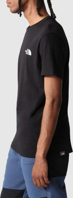 The North Face S/s Simple Dome Tee - Eu Outdoorshirt Heren - TNF Black -Casio Verkoop 445x1200 7