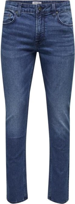 ONLY & SONS ONSLOOM MID. BLUE 4327 DNM JEANS VD Heren Jeans - Maat W32 X L32