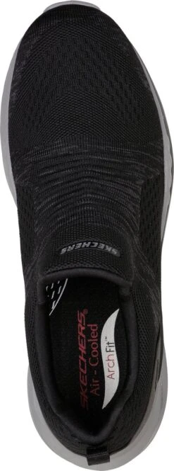 Skechers Arch Fit Heren Instapper - Zwart - Maat 43 -Casio Verkoop 446x1200 6