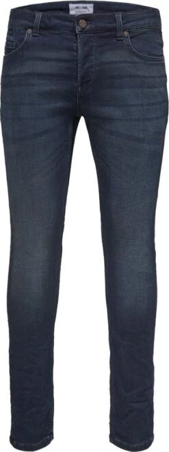 Only & Sons Jeans Onsloom Dark Blue Sweat Pk 3631 Noo 22013631 Blue Denim Mannen Maat - W36 X L30