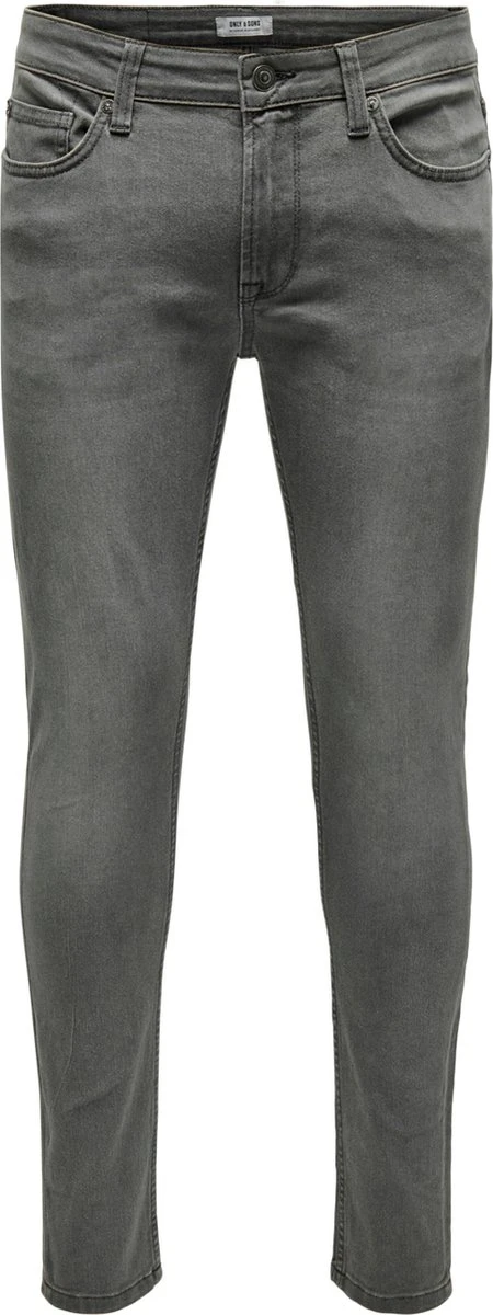 ONLY & SONS ONSWARP GREY 4323 JEANS VD Heren Jeans - Maat W32 X L32 3 ONLY & SONS ONSWARP GREY 4323 JEANS VD Heren Jeans - Maat W32 X L32