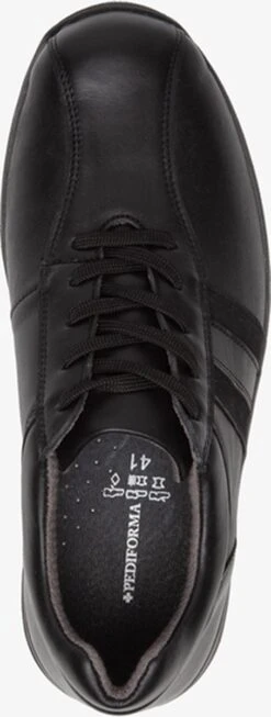 Pediforma Leren Heren Diabetesschoenen - Zwart - Maat 46 - Uitneembare Zool -Casio Verkoop 454x1200 4