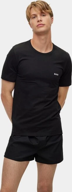 Hugo Boss BOSS Classic 3P O-hals Shirts Logo Multi 972 - L -Casio Verkoop 454x1200 5