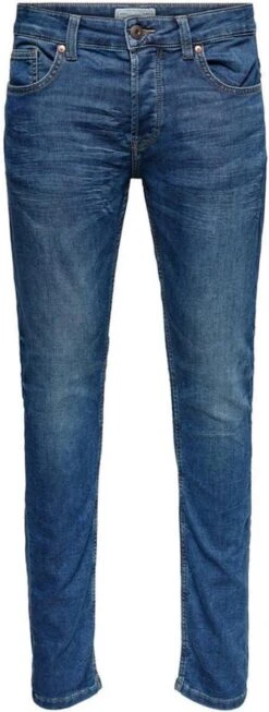 Only & Sons Loom Blue Jog Slim Fit Heren Jeans - Maat W32 X L30 -Casio Verkoop 454x1200 6