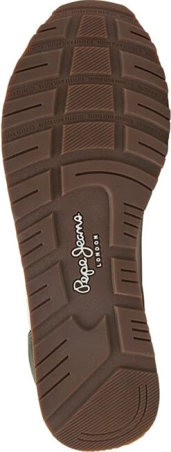 PEPE JEANS Brit Print Sneakers - Khaki Green - Heren - EU 44 -Casio Verkoop 456x1200 3
