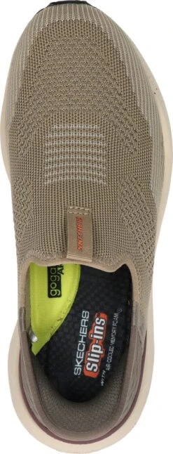 Skechers Bogdin Slip-ins Heren Instapsschoen - Taupe - Maat 47,5 -Casio Verkoop 459x1200 9