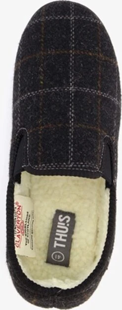 Thu!s Gevoerde Heren Pantoffels - Zwart - Maat 44 - Sloffen -Casio Verkoop 474x1200 5