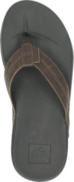 Reef Cushion Phantom Heren Slippers - Zwart/Bruin - Maat 43 -Casio Verkoop 492x1200 5