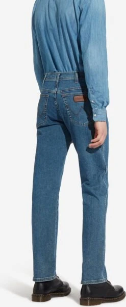 Wrangler Texas Medium Stretch Stonewash Heren Regular Fit Jeans - Lichtblauw - Maat 36/34 -Casio Verkoop 492x1200 7