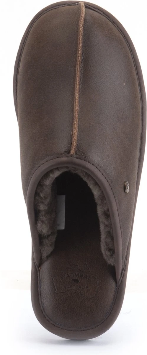 Warmbat Barron Suede Heren Pantoffels - Brown - Maat 43 9 Warmbat Barron Suede Heren Pantoffels - Brown - Maat 43 - Afbeelding 7