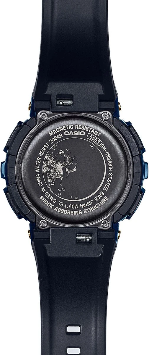 Casio G-Shock The Earth GM-110EARTH-1AER Horloge - Kunststof - Zwart - Ø 46 Mm 8 Casio G-Shock The Earth GM-110EARTH-1AER Horloge - Kunststof - Zwart - Ø 46 Mm - Afbeelding 6