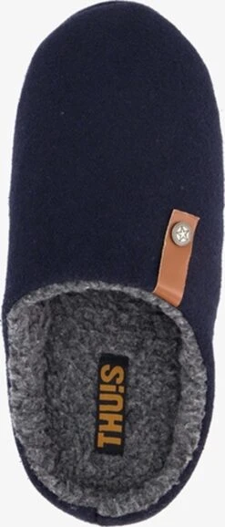 Thu!s Heren Pantoffels - Blauw - Maat 43 - Sloffen -Casio Verkoop 513x1200