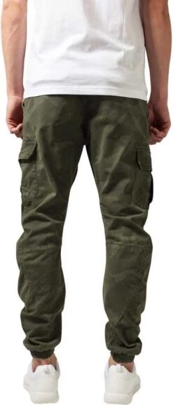Urban Classics Heren Joggingbroek -M- Camo Cargo Groen -Casio Verkoop 513x1200 3