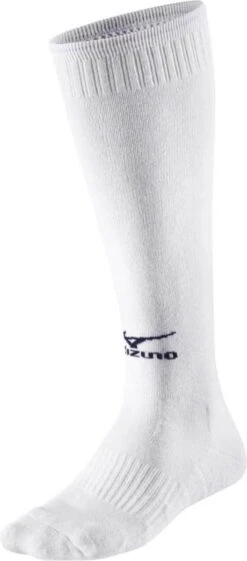 Mizuno Comfort Long Volleybalsokken Wit (V2EX6A5571)