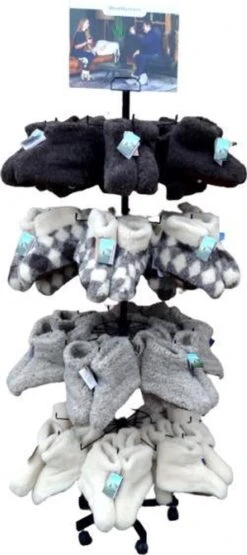 Woolwarmers Dolly - Unisex Sloffen - Grijs - Maat 50 - 100% Wol -Casio Verkoop 534x1200 2