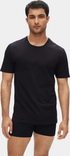 HUGO BOSS Classic T-shirts Regular Fit (3-pack) - Heren T-shirts O-hals - Zwart - Grijs - Wit - Maat: XL -Casio Verkoop 540x1200 5