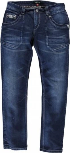 Cars Jeans Heren BEDFORD 601 Regular Comfort Stretch Dark Used - Maat 34/32 -Casio Verkoop 556x1200 2