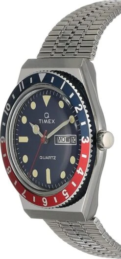 Timex Q Reissue TW2T80700 Horloge - Staal - Zilverkleurig - Ø 38 Mm -Casio Verkoop 560x1200