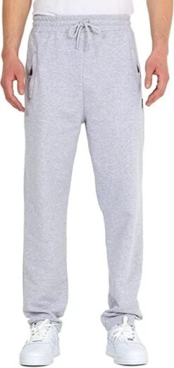 Comeor Joggingbroek Heren Met Rits - Grijs - XL - Trainingsbroek Heren Met Rits - Lange Sportbroek -Casio Verkoop 568x1200 1
