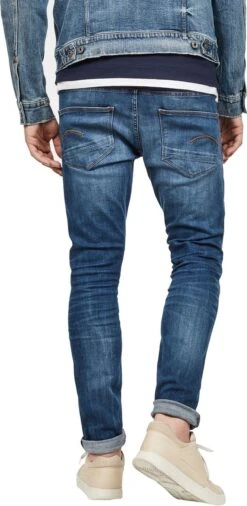 G-Star RAW Jeans Revend Skinny Medium Indigo Aged Mannen Maat - W30 X L32 -Casio Verkoop 586x1200 1