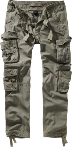 Brandit Heren - Mannen - Urban - Outdoor - Modern - Nieuw - Pure Slim Fit Trouser Olive