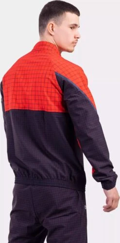 Lacoste Sport X Djokovic Trainingspak Senior Red/Navy -Casio Verkoop 596x1200