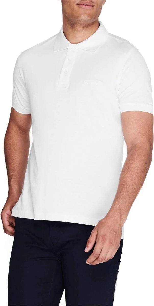 Pierre Cardin - Heren Polo SS Classic Polo - Wit - Maat M 4 Pierre Cardin - Heren Polo SS Classic Polo - Wit - Maat M - Afbeelding 2
