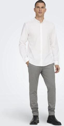 ONLY & SONS ONSMARK MELANGE 4455 PANT Heren Broeken - Maat W32 X L34 -Casio Verkoop 610x1200 1