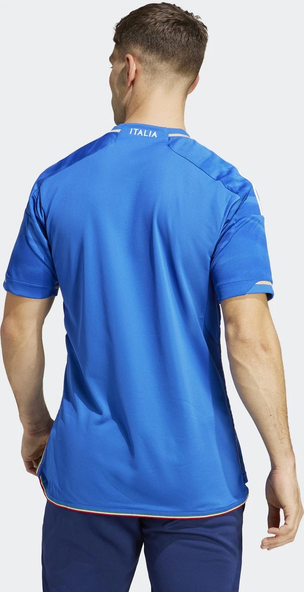 Adidas Performance Italië 23 Thuisshirt - Heren - Blauw - L 9 Adidas Performance Italië 23 Thuisshirt - Heren - Blauw - L - Afbeelding 7