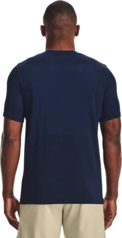 Under Armour Seamless SS Tee 1361131-408, Mannen, Marineblauw, T-shirt, Maat: L -Casio Verkoop 617x1200 4